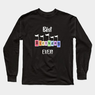 Best Birthday Pastel Rainbow Long Sleeve T-Shirt